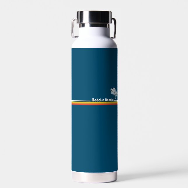 Madeira Beach Florida Water Bottle (Front)