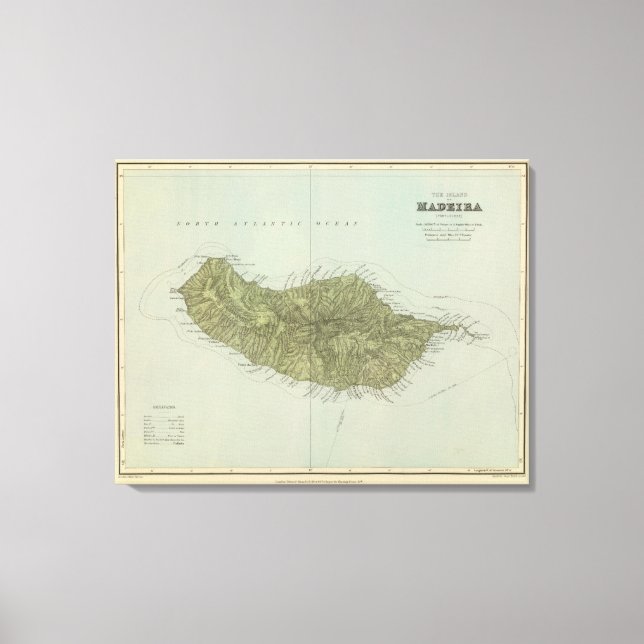 Madeira Canvas Print (Front)
