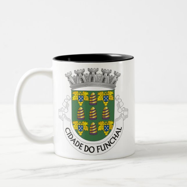Madeira Crests Madeira Coffee Mug (Left)