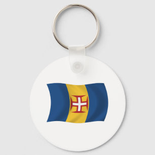 Madeira Flag Keychain