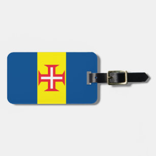 Madeira Flag Luggage Tag