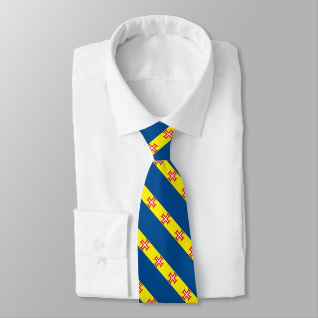 Madeira Flag Tie (Tied)