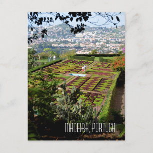 Madeira Funchal Botanical Garden Souvenir Postcard