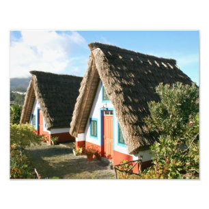 Madeira Island photo with Santana's Typical Houses