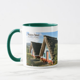 Madeira Island photo with Typical Houses, Portugal Mug