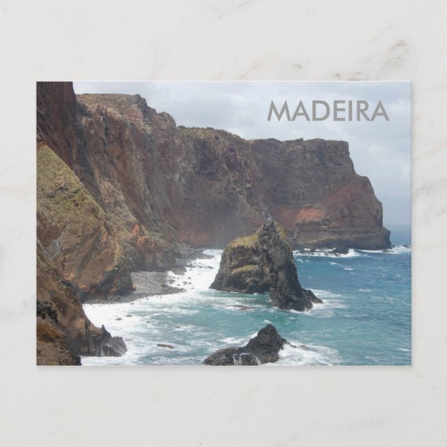 Madeira island postcard (Front)