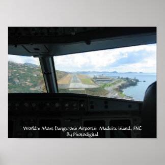 Madeira Island, World's Most Dangerous Airports... Poster