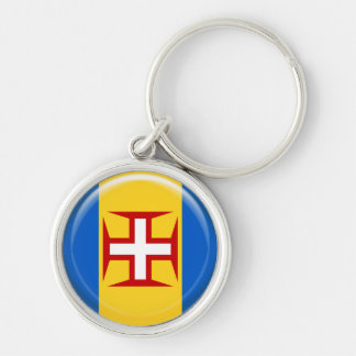 Madeira islands flag key ring