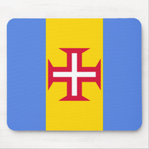 Madeira Islands Flag Mousepad