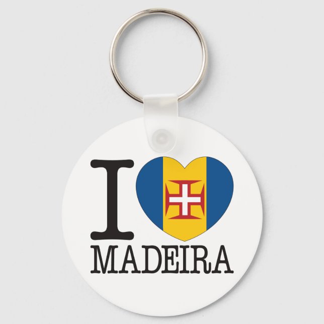 Madeira Love v2 Key Ring (Front)