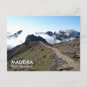 MADEIRA, Pico Areeiro Postcard