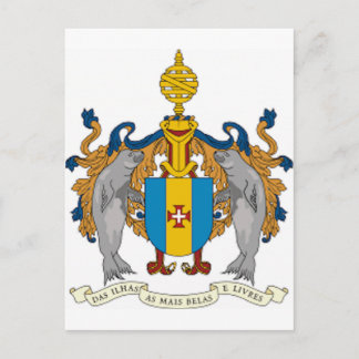 Madeira (Portugal) Coat of Arms Postcard