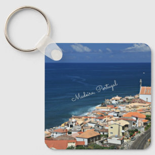 Madeira, Portugal Landscape Key Ring