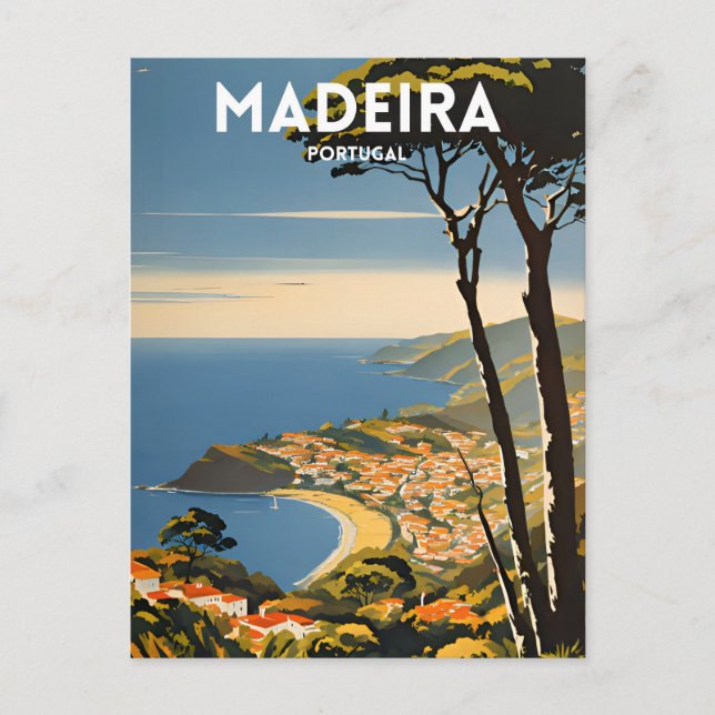 Madeira Portugal Postcard (Front)