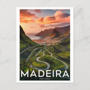 Madeira Portugal  Postcard