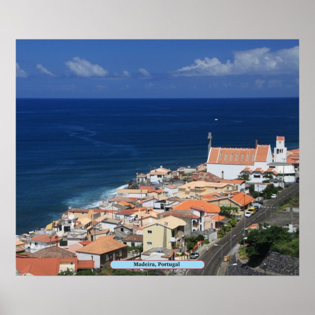 Madeira, Portugal Poster (Front)