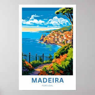 Madeira Portugal Travel Print