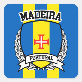 Madeira Square Sticker