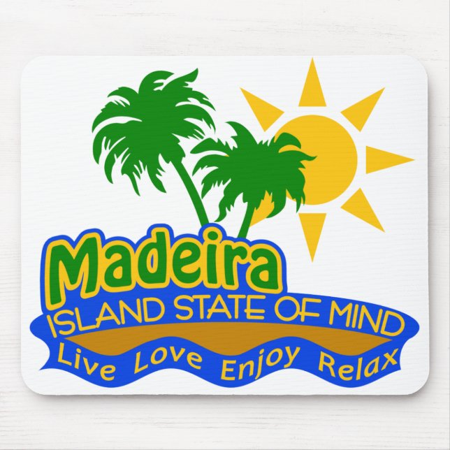 Madeira State of Mind mousepad (Front)