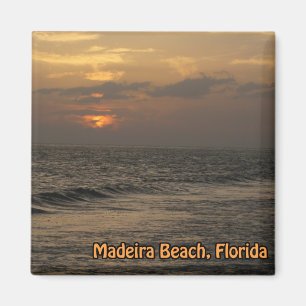 Madeira Sunset Magnet