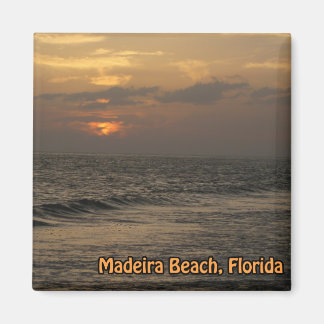 Madeira Sunset Magnet