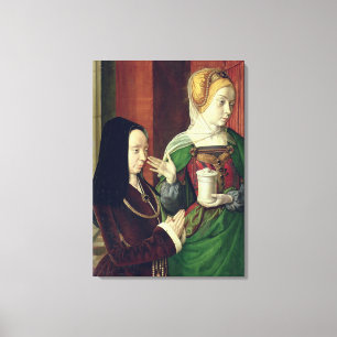 Madeleine of Bourgogne presented by St. Mary Magda Canvas Print