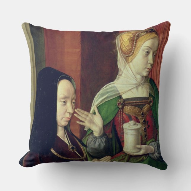 Madeleine of Bourgogne presented by St. Mary Magda Cushion (Front)