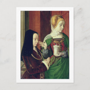 Madeleine of Bourgogne presented by St. Mary Magda Postcard