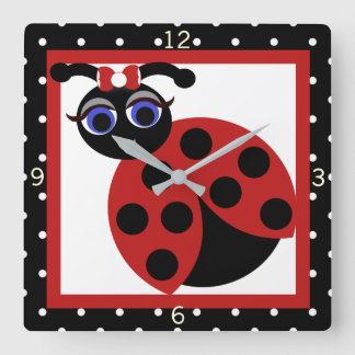 Madeleine Toon Ladybug Clock