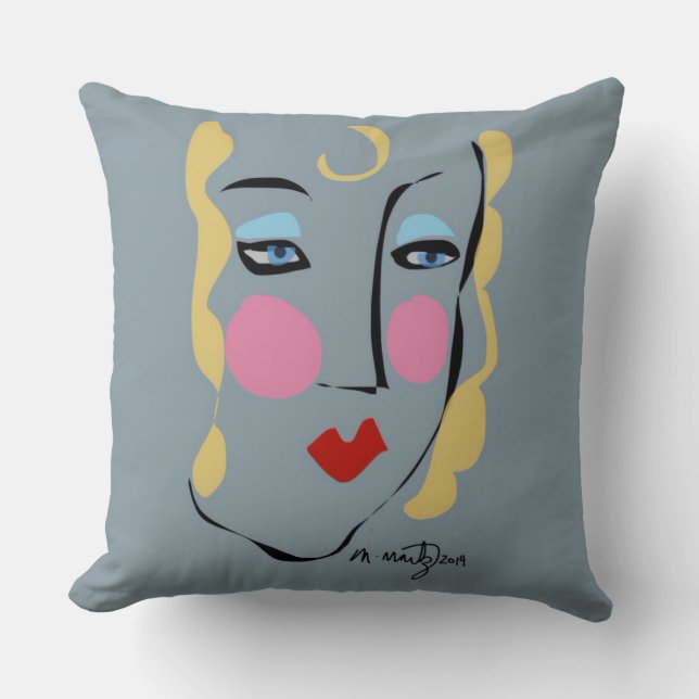 Madeleine Was Mad For Matisse Cushion (Front)
