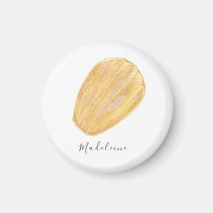 Madeleine watercolor magnet