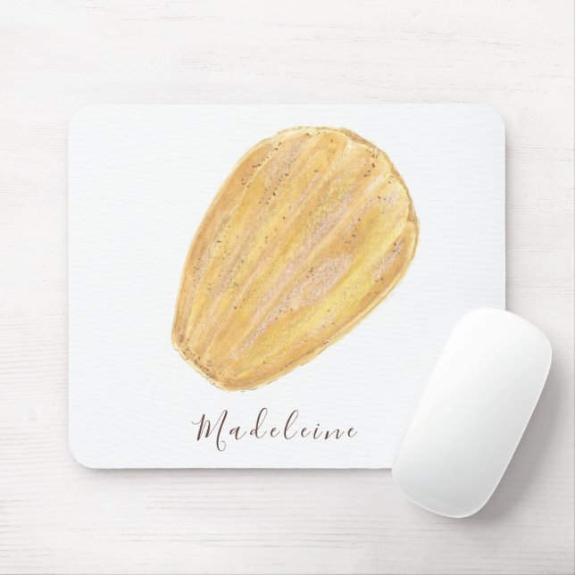 Madeleine watercolor mouse mat (With Mouse)