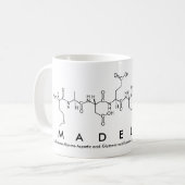 Madelief peptide name mug (Front Left)