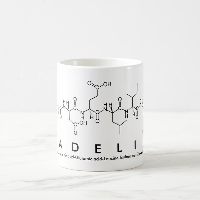 Madelief peptide name mug (Center)