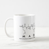 Madelief peptide name mug (Left)