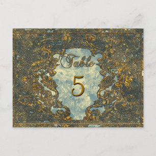 Madelina Grace Victorian Table Number Card