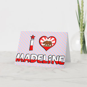 Madeline, CA Card