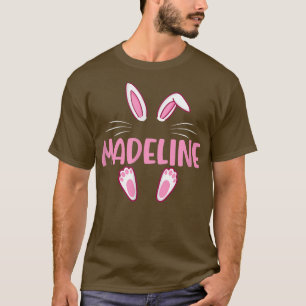 MADELINE Easter Bunny Funny Novelty Womens Custom  T-Shirt