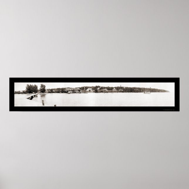 Madeline Island, WI Huge Photo 1915 Poster (Front)