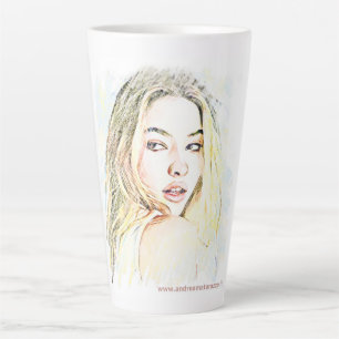 Madelyn  latte mug
