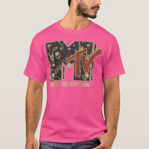 Mademark X Mtv - Mtv Rock N Roll Music Hard Heavy T-Shirt
