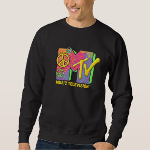 Mademark x MTV - The official MTV Logo with peace Sweatshirt
