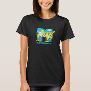 Mademark x MTV - The official MTV Logo with sunny T-Shirt