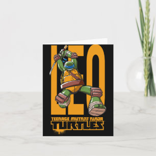 Mademark X - - Original Tmnt New Leonardo  Card