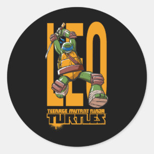 Mademark X - - Original Tmnt New Leonardo Classic Round Sticker