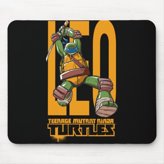 Mademark X - - Original Tmnt New Leonardo  Mouse Mat (Front)