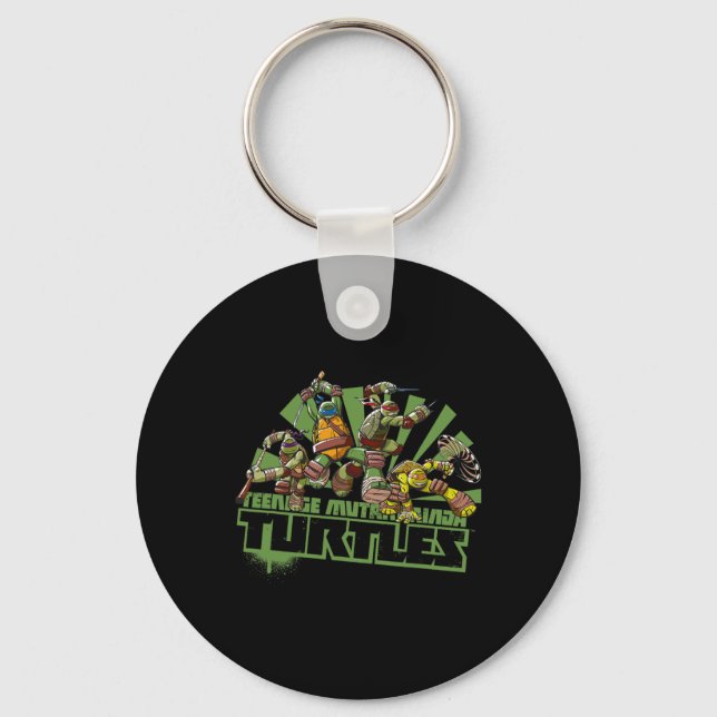 Mademark X - - Original Tmnt New Series Team  Key Ring (Front)