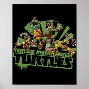 Mademark X - - Original Tmnt New Series Team  Poster