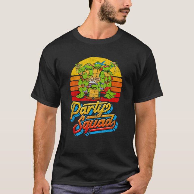 Mademark x Teenage Mutant Ninja Turtles Party Squa T-Shirt (Front)