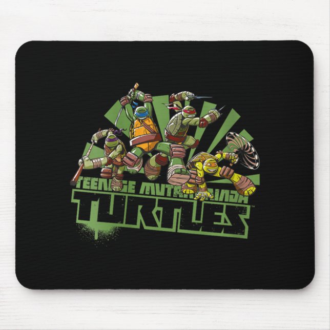 Mademark X - Womens - Original Tmnt New Series Tea Mouse Mat (Front)